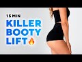 KILLER BOOTY WORKOUT | ROUND SHAPE & BUTT LIFT AT HOME | ROKSA SIMS