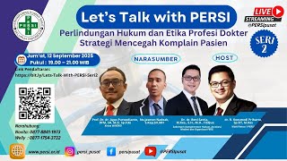 Let&#39;s Talk With PERSI Seri 2