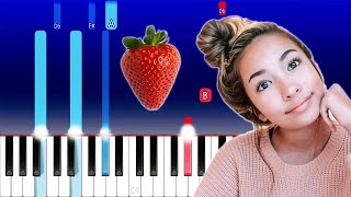 Download lagu Caroline Manning - Sour Strawberry (Piano Tutorial)