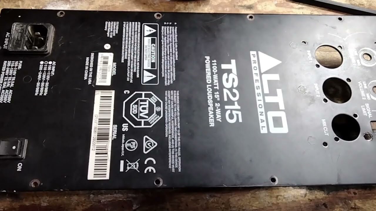 TS215 changing input voltage