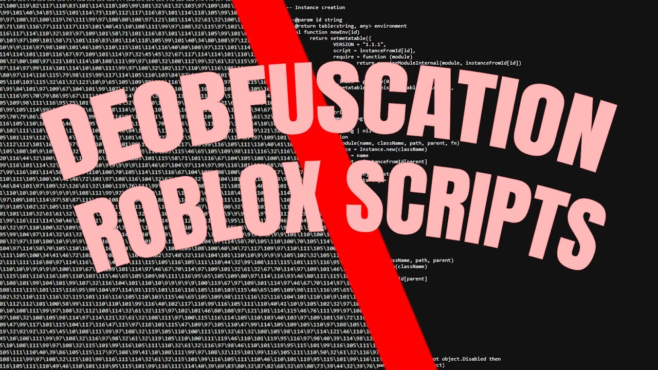 ASCII Obfuscation = FALSE Security | Don’t Be Fooled | Roblox Script ...
