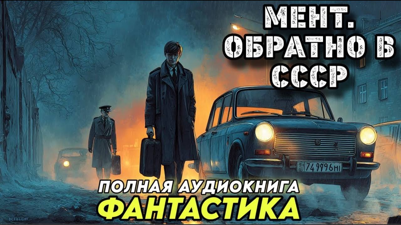 ПОЛНАЯ АУДИОКНИГА : МЕНТ. ОБРАТНО В СССР / Попаданец в прошлое