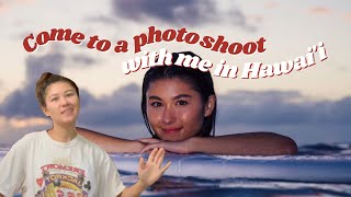 COME TO A PHOTOSHOOT WITH ME IN HAWAII