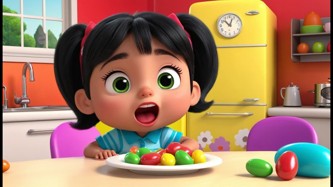 Where Did the Jelly Beans Go? | Sweet Mystery Song for Kids | Colorful Candy Nursery Rhyme