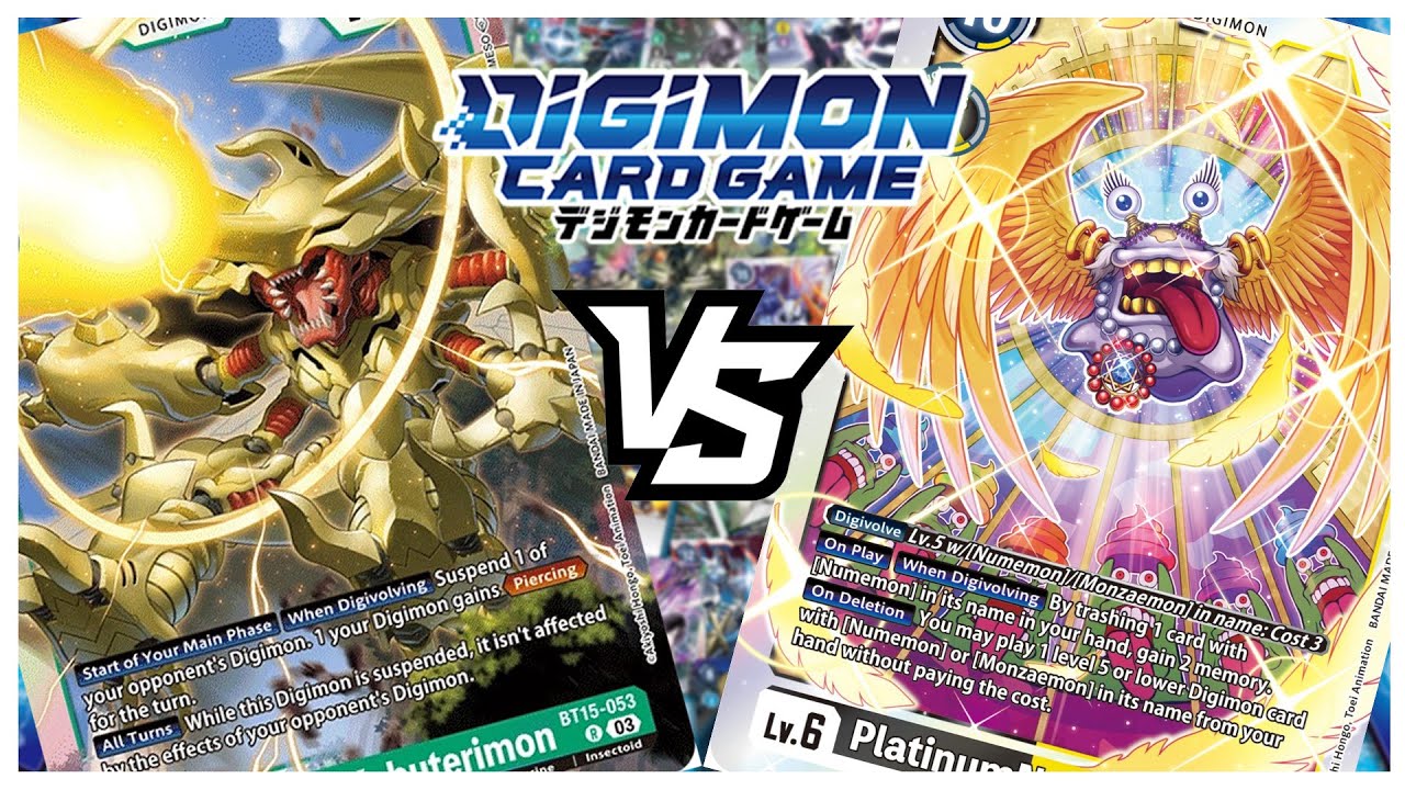 Digimon TCG Locals - HerculesKabuterimon vs. Numemon - BT15 Round 2