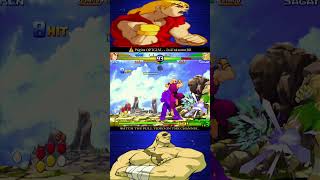 84 HITS?! 😱 Ken’s ULTIMATE COMBO vs Sagat! | Street Fighter Alpha 3 Max #shorts