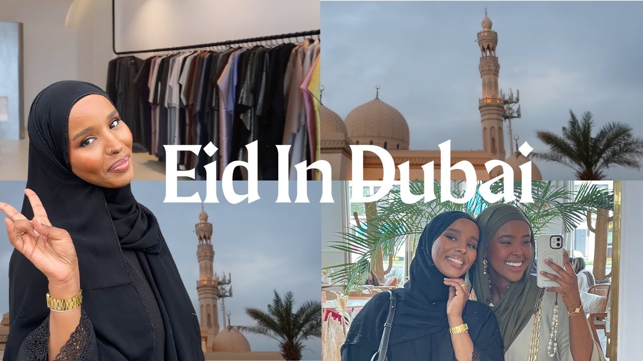 ИД ВЛОГ В ДУБАЕ ♡ Праздничная молитва в мусульманской стране, бранч, шопинг в стиле абайя и эстет...