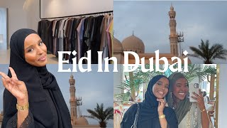 EID VLOG IN DUBAI ♡ Eid Prayer in a Muslim country, Brunch, Abaya shopping & Aesthetic cafes 🌙✨
