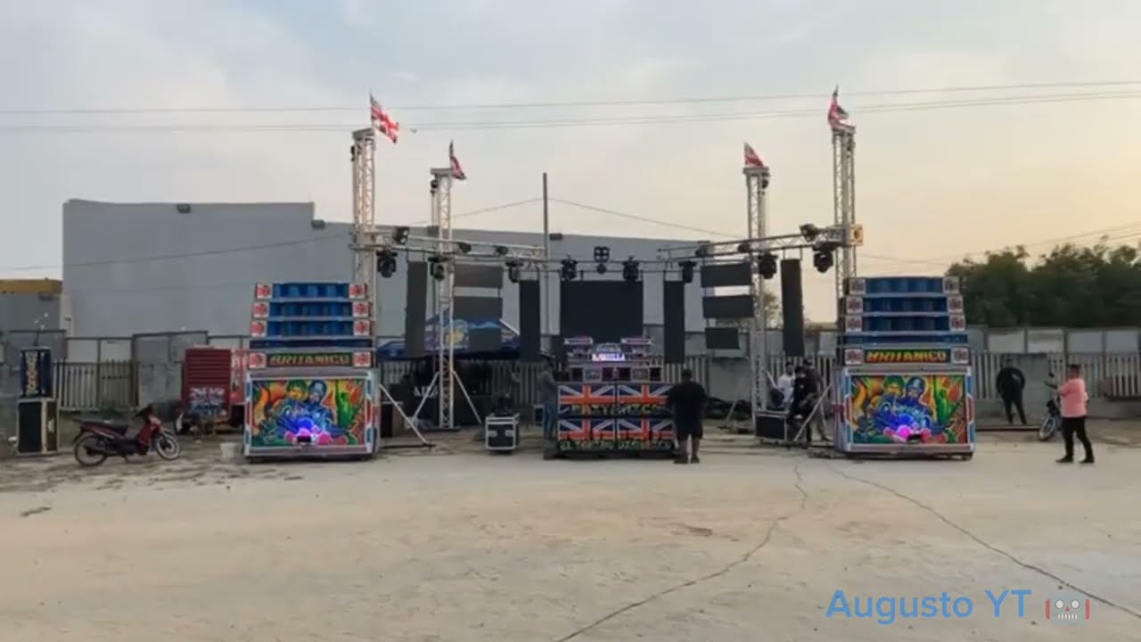 Británico Robocop Prueba de sonido en Soccer Plaza Soledad Festi pick up 2024 Británico VS KIKE  IMP