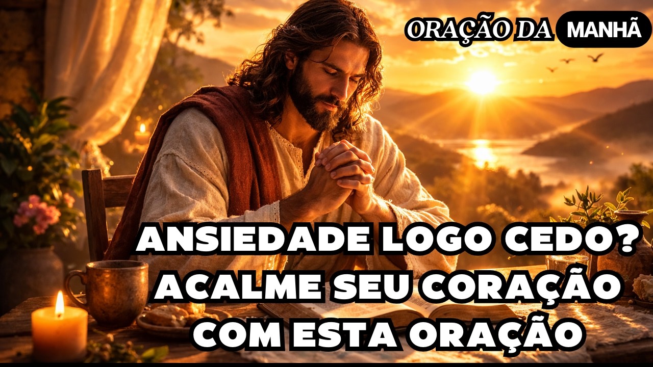 Ansiedade Logo Cedo? Deus, Acalma Meu Coração | Oração da Manhã