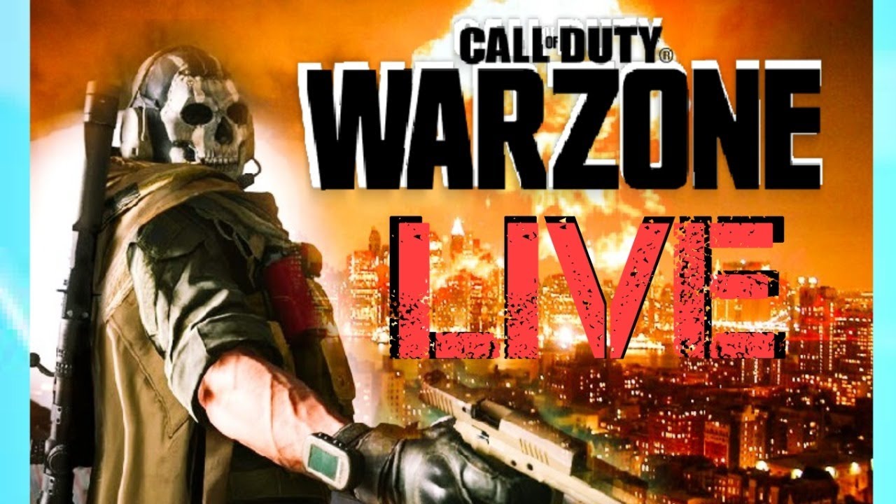 Live On Cod Warzone Youtube F6A