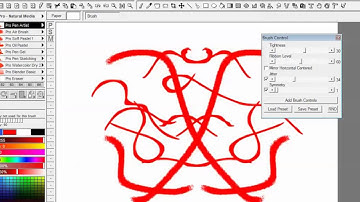 TwistedBrush Pro Studio - Add Brush Controls