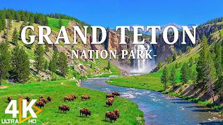 Grand Teton National Park 4K – Wyoming’s Majestic Mountains, Lakes & Wild Beauty