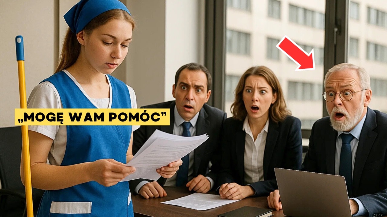 MILIONER WPAADA W PANIKĘ BEZ TŁUMACZA, AŻ SPRZĄTACZKA ZAOFERUJE SWOJĄ POMOC