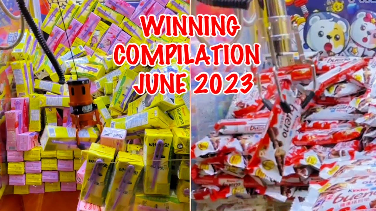 CLAW MACHINE COMPILATION June 2023 , 夾娃娃