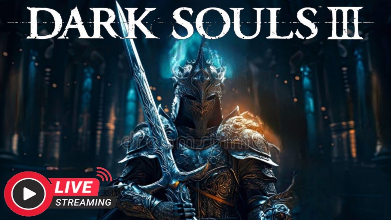 DARK SOULS 3 - Enfrentando INIMIGOS GIGANTESCOS nesse SOULSLIKE (AO VIVO)