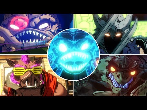 Teenage Mutant Ninja Turtles: Mutants in Manhattan All Bosses | Boss Fights  (PS4, XB1)