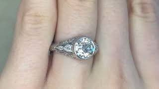 Art Deco 1.87ct Diamond Rome Ring, Circa 1925