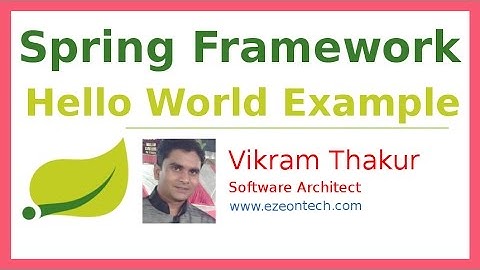 How To Configure Spring Framework Using Maven and NetBeans IDE - Java Training By eZeon