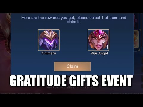 GRATITUDE GIFTS EVENT CLAIMED ALL DRAW CHANCE