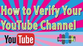 How to verify your youtube account so you can upload longer videos