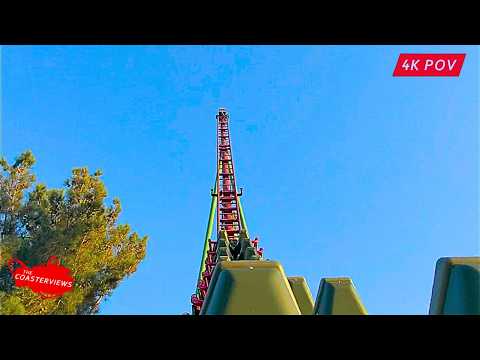 MonteZOOMa: The Forbidden Fortress [4K POV] Knotts Berry Farm Roller Coaster