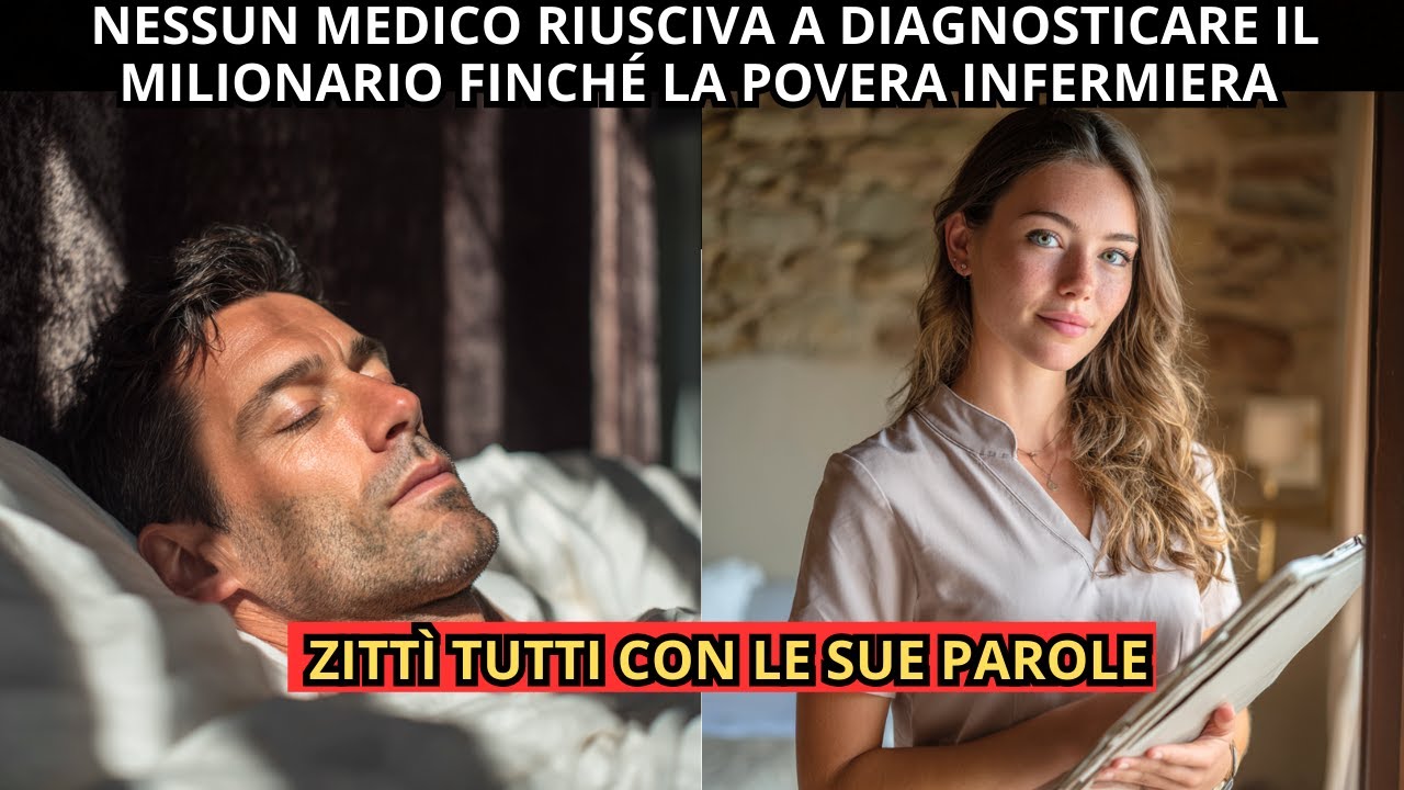 Nenun MEDICO riusciva a DIAGNOSTICARE il MILIONARIO finché la povera INFERMIERA zittì TUTTI.