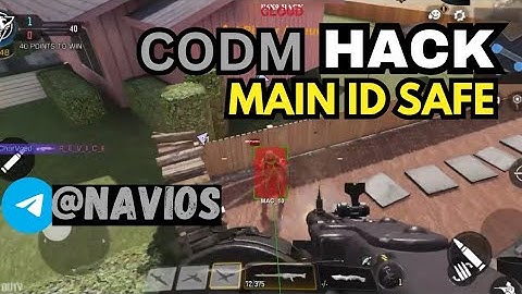 Codm hack For No jailbreak Device and non root| Main id safe  🔥push easy to legendary