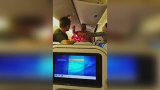 Passengers fight on U.S.-bound flight before takeoff