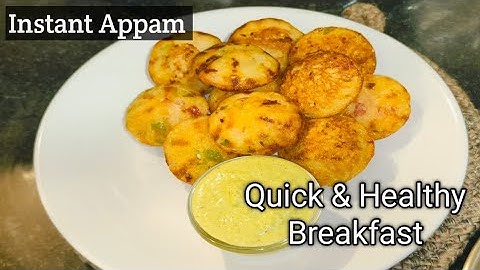 Instant Rawa Appe Recipe | Healthy Breakfast Recipe | kids lunch box recipe