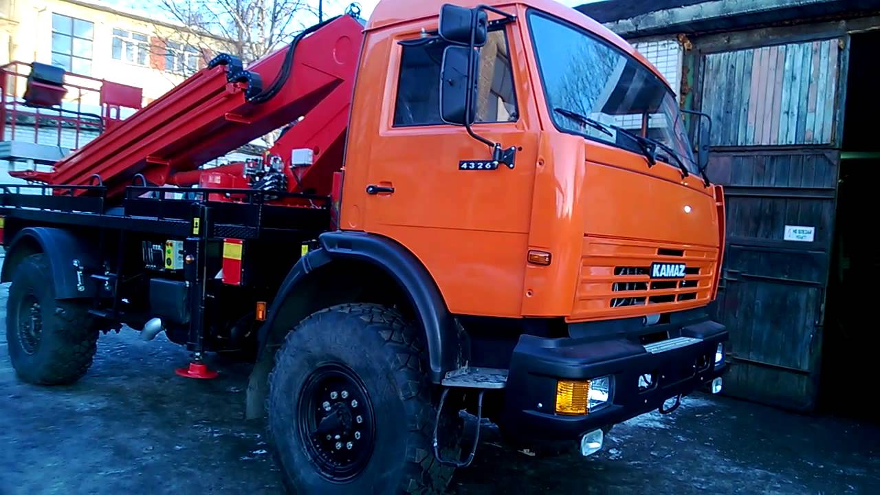 Автогидроподъемник KTR-224.25 на КамАЗ-4326