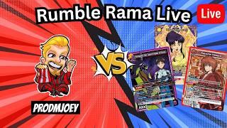 Rumble Rama! We're Running it back!