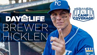 Brewer Hicklen: Day in the Life at Fall Camp | Kansas City Royals