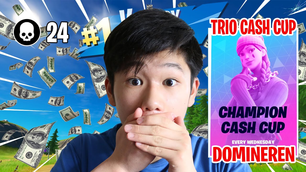 DE TRIO CASH CUP DOMINEREN !!! | Fortnite (Nederlands)