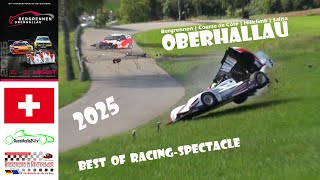Oberhallau Speed Hillclimb 2025 | Best of Crash Spectacle V8-Sound | Swiss Champion | RaceMedia24.tv