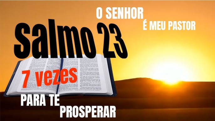 O #SENHOR #é #o #meu #pastor, #nada #me #faltará. #Salmos…