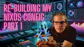 Rebuilding my NixOS config - Part 1: VM install   basic flake structure