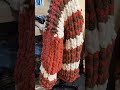 Hand Knit Cardigan #handknitting #handknit #ChunkyYarn