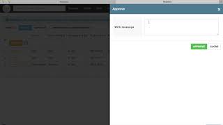 Approve Requests in LOGitEASY
