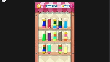Water Sort Puzzle I Level 727 I  Facebook I SOLVED