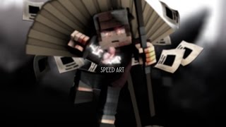 Minecraft Speed Art-Wallrender - 17 Zoto Artz