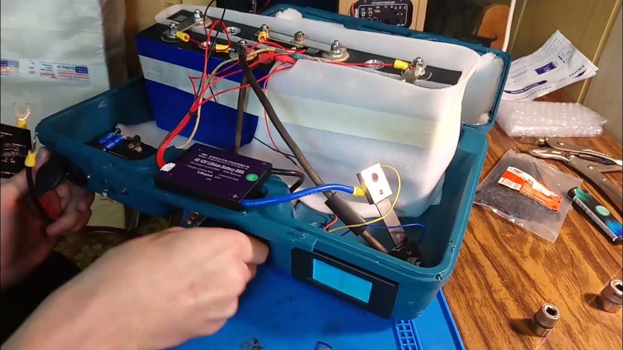 как собрать аккумулятор для лодочного мотора LiFePO4 100Ah недорого ...