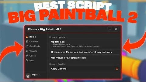 *NEW* BIG Paintball 2 Script (PASTEBIN 2025) (KILL AURA, PLAYER ESP , KİLL NPC , AİMBOT)