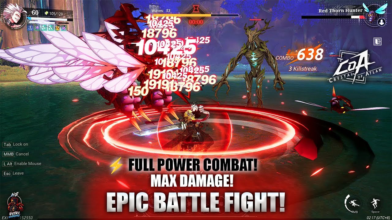 CRYSTAL OF ATLAN – EPIC BATTLE FIGHT GAMEPLAY! ⚡FULL POWER COMBAT!