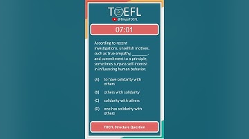 TOEFL Grammar Practice #423 | Structure Questions (Parallel Structures)