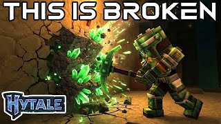 Aoe Mining Tech In Hytale Best And Fastest