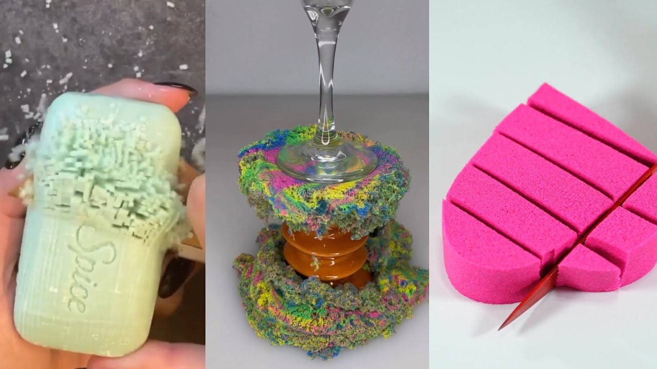 Oddly Satisfying Video With Calming Deep Sleep Music - Stress Relief ...