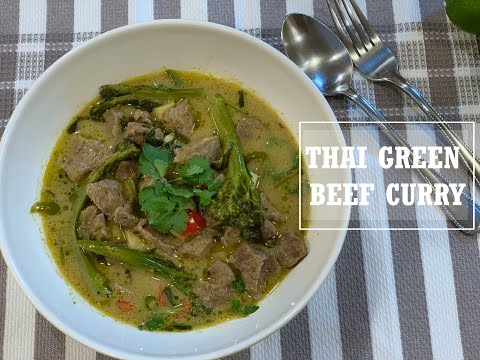 Thai Green Beef Curry / How to make Thai Green Beef Curry/ #Thaigreencurry #curryrecipe