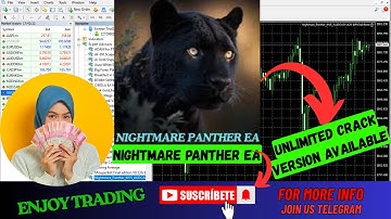 Nightmare Panther EA | Powerful MT4 Forex Robot | Scalping + Trend Strategy | Best Forex EA 2025|