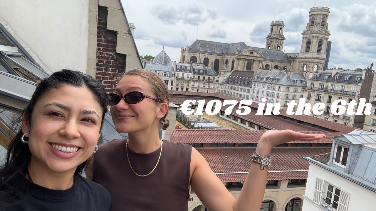 paris apartment tour | €1075 in the 6th with an incredible view